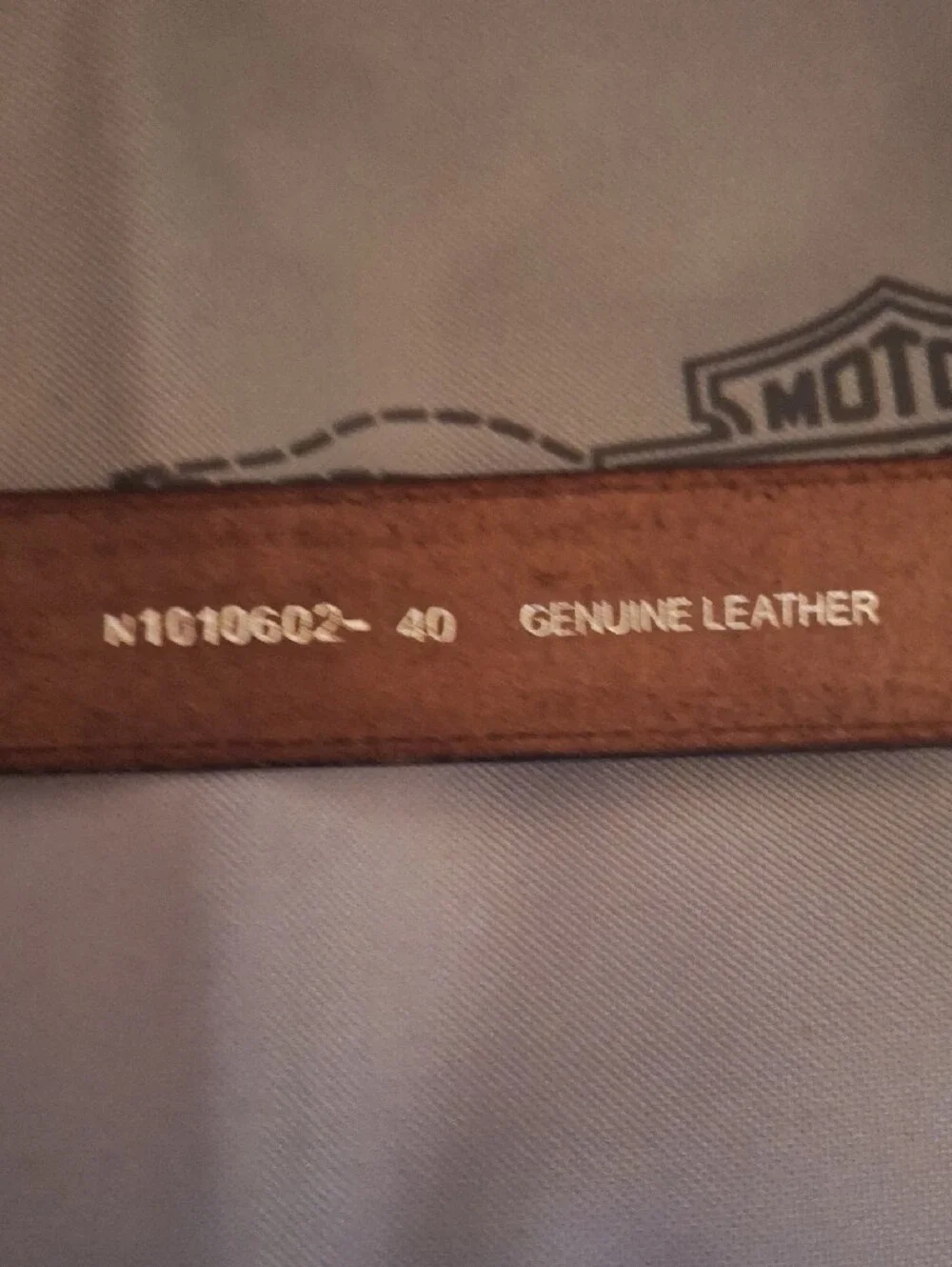 Vintage Nocona Brown Basketweave Leather Western Belt w/ Agate Stone Buckle